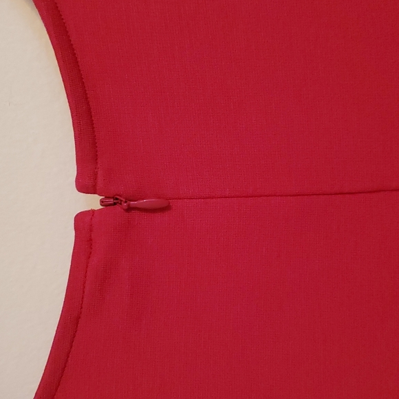 👗Old Navy Sleeveless Ruffle-Trim Sheath Dress for Women Pink Tangiers NWT👗 - Picture 7 of 8